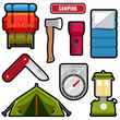 Camping graphics