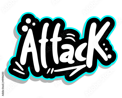Vector: Sticker attack Sticker attack