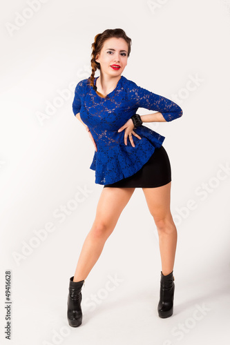 Photo: Young playful woman Young playful woman