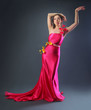 dress  with flowers
