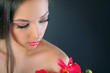 bright make-up