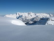 Snow covered mountains, Mt  Saentis
