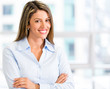 Friendly businesswoman