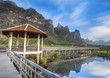 Pavillion on the river