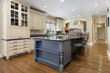 Photo: Upscale kitchen with granite island Upscale kitchen with granite island