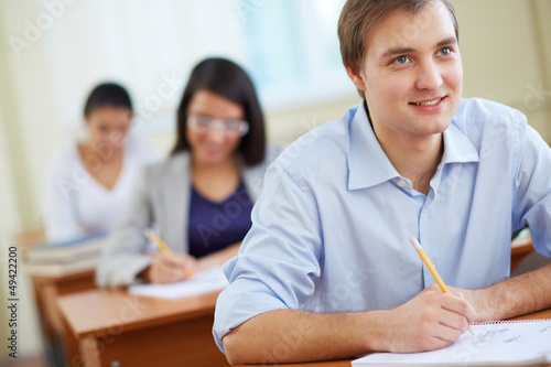 Photo: Attentive student Attentive student