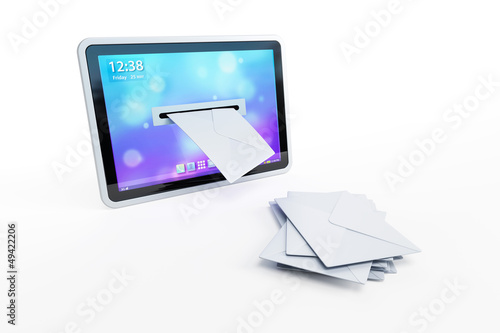 Illustration: incoming letters incoming letters