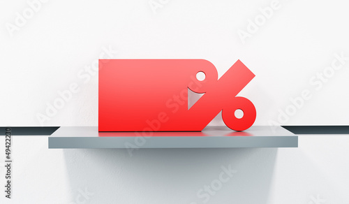 Illustration: sale percent sale percent