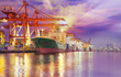Photo: Container Cargo freight ship Container Cargo freight ship