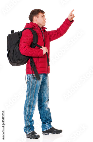 Photo: Man in winter clothing Man in winter clothing