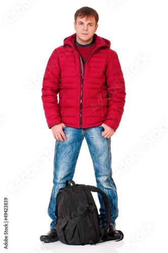Photo: Man in winter clothing Man in winter clothing