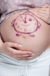 Tummy with drawing