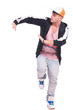 Photo: male dancer posing on one leg male dancer posing on one leg