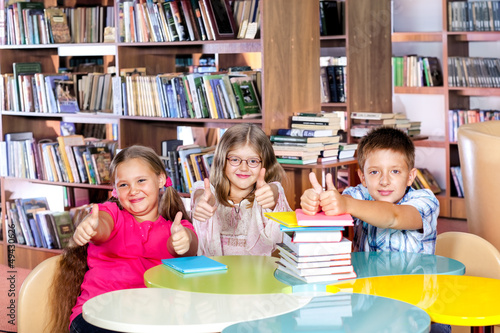 Photo: School library School library