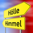 schild lr hoelle himmel I