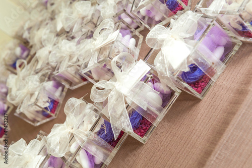 Photo: bonbonierre, fancy sweet-box in wedding bonbonierre, fancy sweet-box in wedding