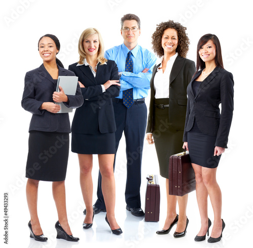 Photo: Business team. Business team.