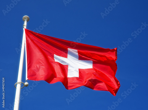 Photo: drapeau suisse drapeau suisse
