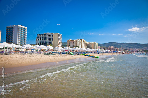 Photo: Nord part of beach in Nessebar , Bulgaria Nord part of beach in Nessebar , Bulgaria