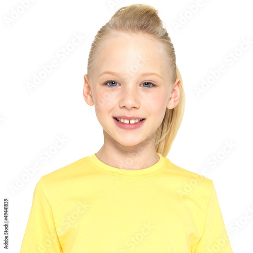 Photo: Photo of smiling happy girl Photo of smiling happy girl