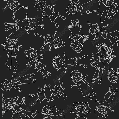 Illustration: children background children background