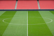 empty football stadium
