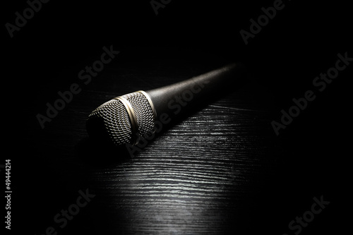 Photo: Dark microphone Dark microphone