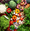 Variation of vegetables