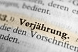 Verjährung