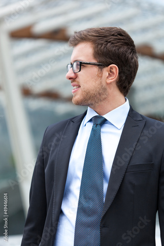Photo: Outdoor businessman Outdoor businessman