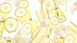 Falling Bananas as background video (with Alpha)