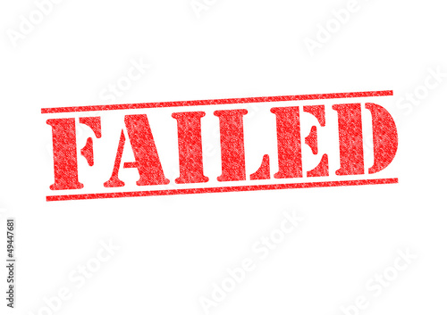 Illustration: FAILED FAILED