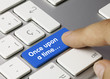 Once upon a time… keyboard key Finger