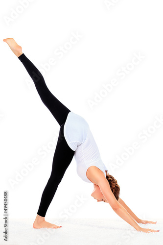 Photo: flexible woman flexible woman