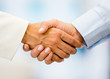 Business handshake