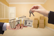 Handing Over Cash For House Keys