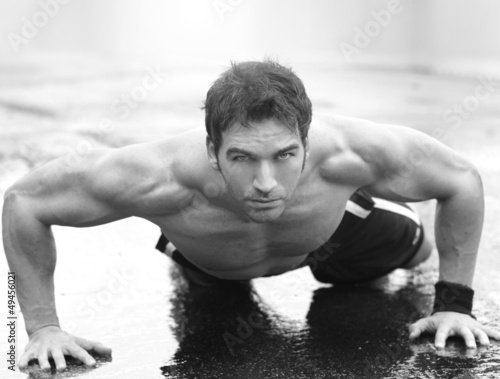 Photo: Hot athletic man Hot athletic man
