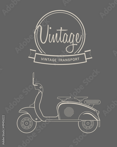 Vector: Vintage bike Vintage bike