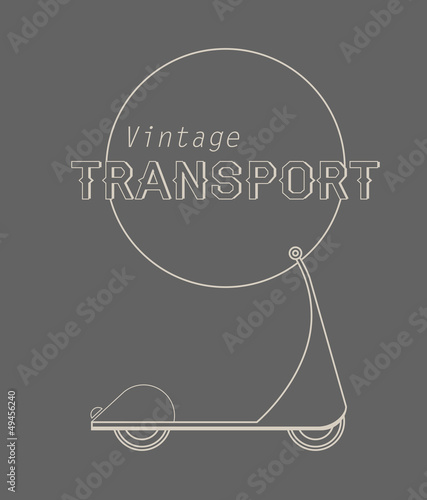 Vector: Vintage bike Vintage bike