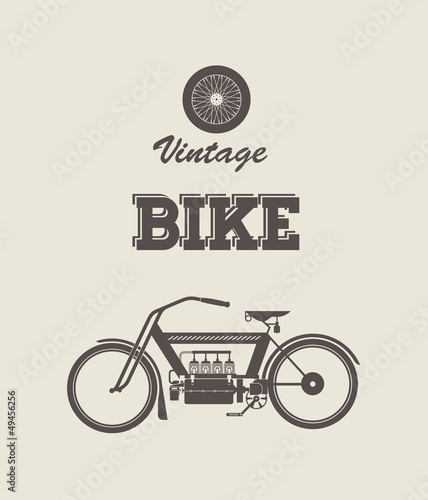 Vector: Vintage bike Vintage bike