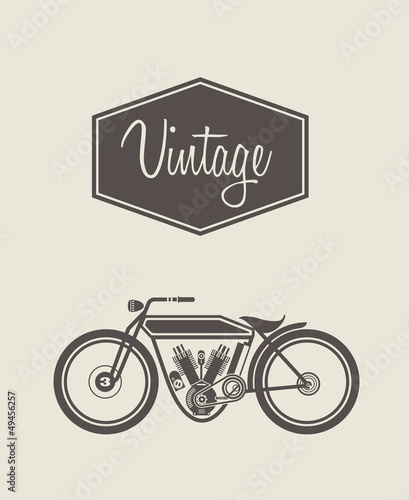 Vector: Vintage bike Vintage bike