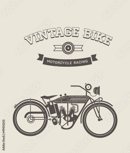 Vector: Vintage bike Vintage bike