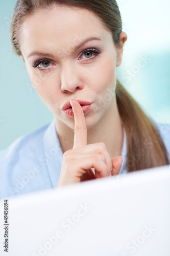 Photo: Keep silence Keep silence