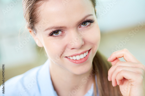 Photo: Cheerful woman Cheerful woman