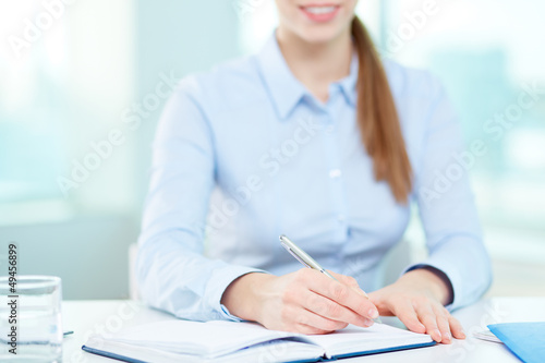 Photo: Writing plan Writing plan