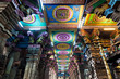 Inside Meenakshi temple