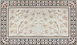 Detail of decorating the Taj Mahal