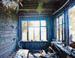 Foto: burned interior burned interior