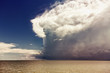 beginning of the storm