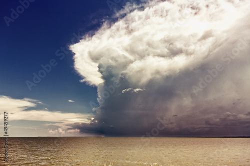 Photo: beginning of the storm beginning of the storm